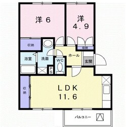 リバティータウンの物件間取画像